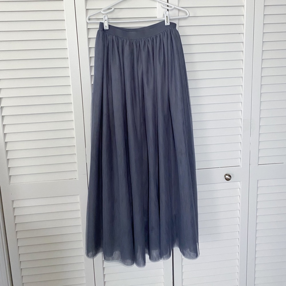 Tulle Blue Skirt